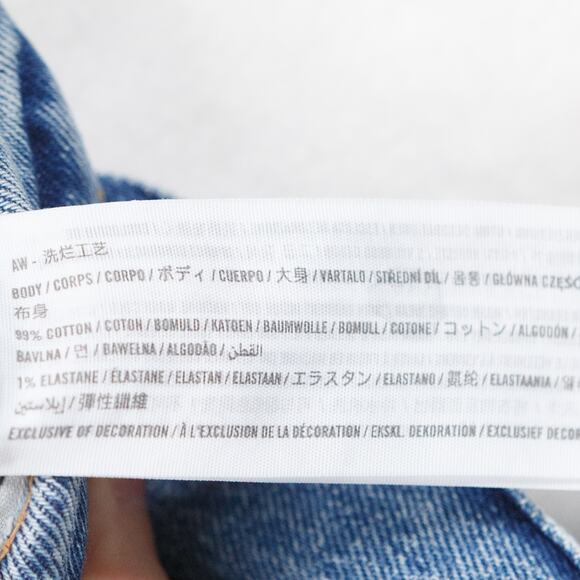 ABERCROMBIE & FITCH The CutOff Short High Rise Curve Love Sz 26/2 - Picture 6 of 6